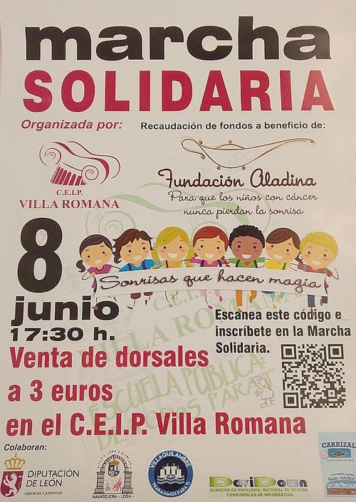 Imagen del cartel anunciador de la marcha.