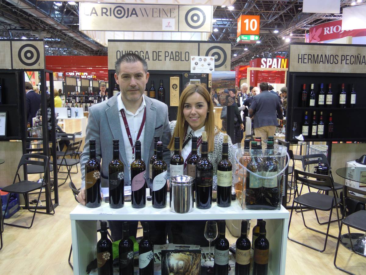 jornada inaugural de la feria Prowein, que se celebra en Düsseldorf.