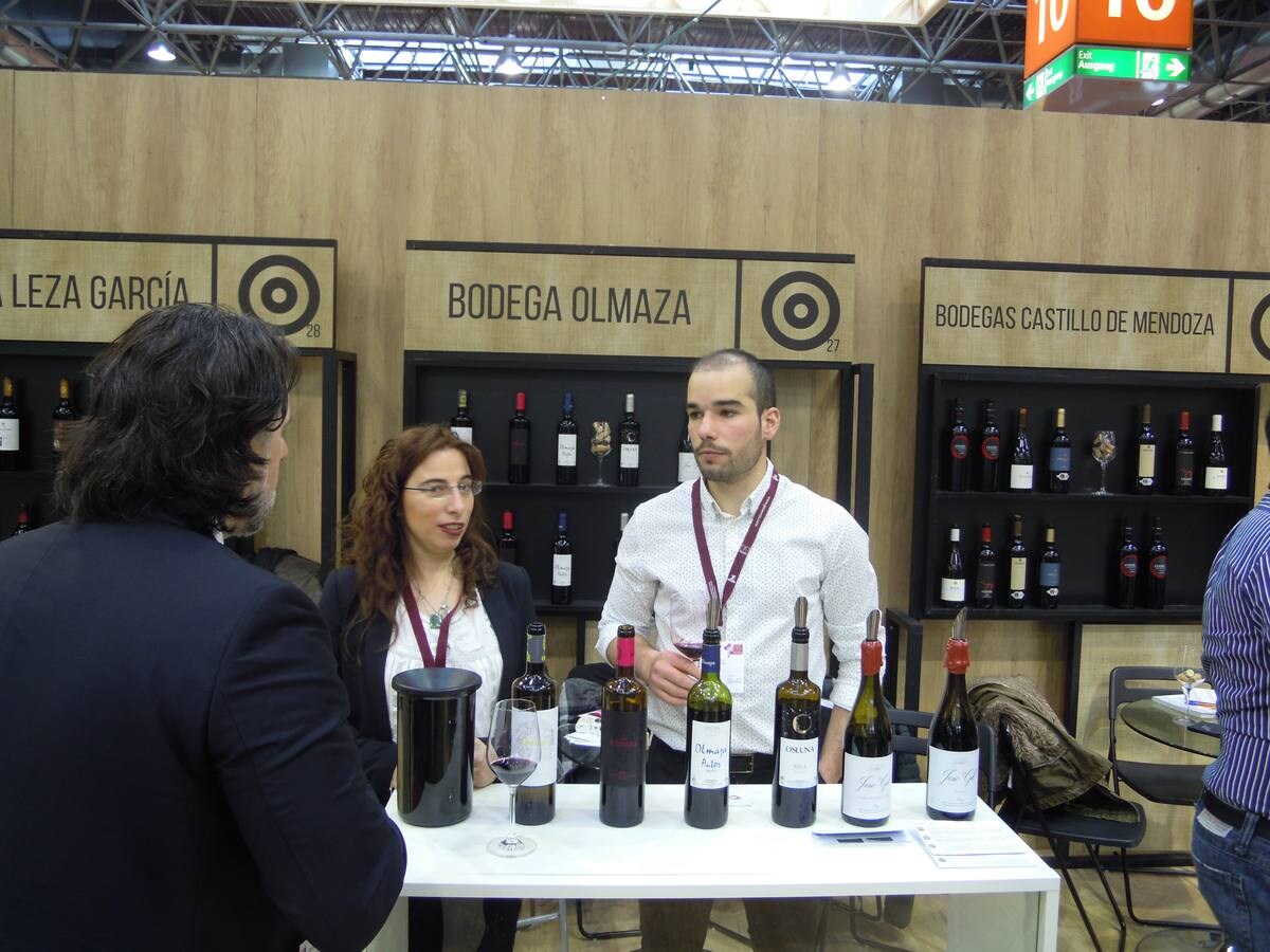 jornada inaugural de la feria Prowein, que se celebra en Düsseldorf.