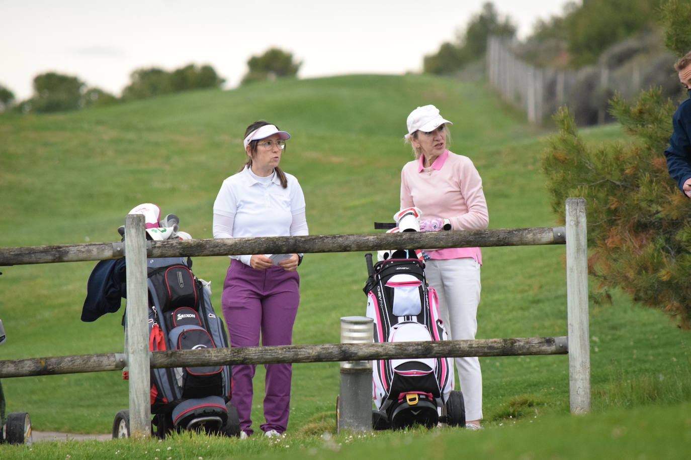 Los participantes en el torneo Bodegas Altanza de la Liga de Golf y Vino disfrutaron de un gran día de gol en El Campo de Logroño.