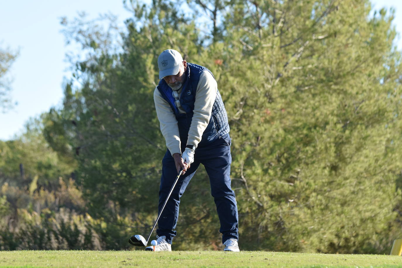 Los participantes en el torneo Finca Valpiedra, de la Liga de Golf y Vino, disfrutaron de un gran día en El Campo de Logroño.