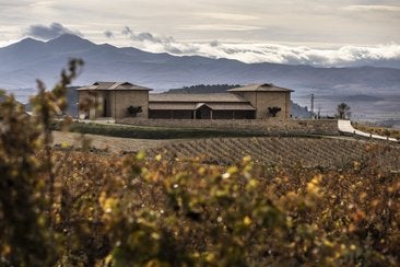 La nueva bodega de los hermanos Eguren, en San Vicente, es un proyecto que nunca acaba; tras finalizar las obras en la nave de elaboración ahora piensa en dar impulso al enoturismo.