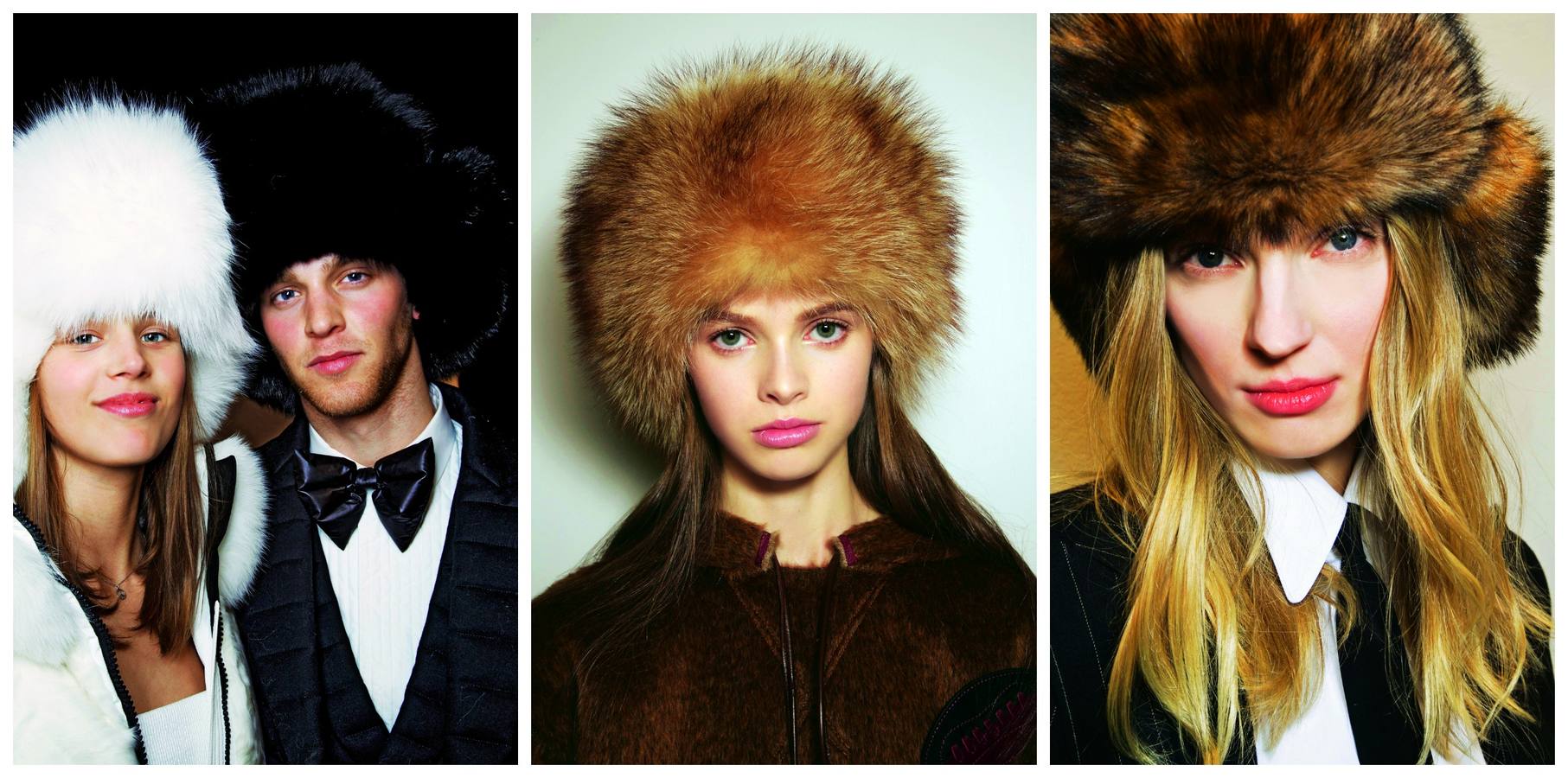 Siéntete como una zarina con turbantes y gorros de pelo que te trasladan a la estepa siberiana. En teoría son para el frío extremo, pero una auténtica fashionista no se deja intimidar por los termómetros...MonclerTommy HilfigerRalph Lauren