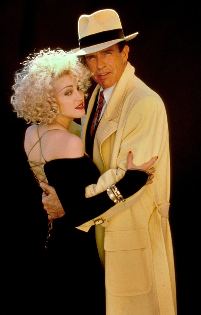 Se conocieron durante el rodaje de 'Dirty Tracy, y Beatty fue la primera aventura conocida de Madonna desde su divorcio de Sean Penn. La 'diva del pop' pasó así a engrosar la lista de mujeres que, dicen, se han acostado con Beaty: 13.000 ni más, ni menos.