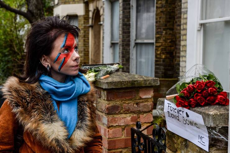 Fotos: Así se ha rendido tributo a Ziggy Stardust alrededor del mundo