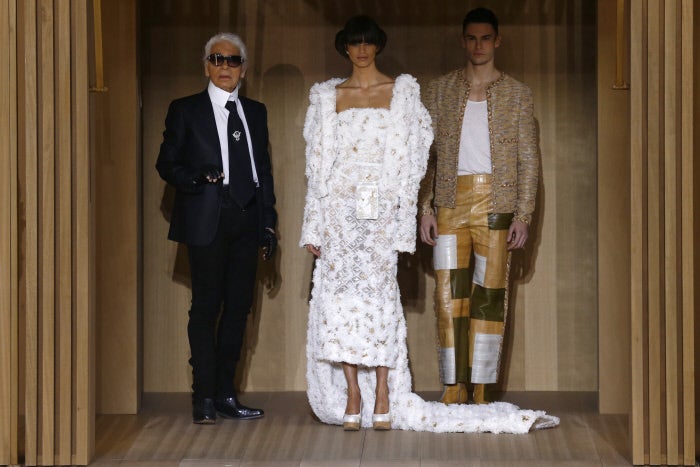 Así terminó el desfile Alta Costura de Chanel en París