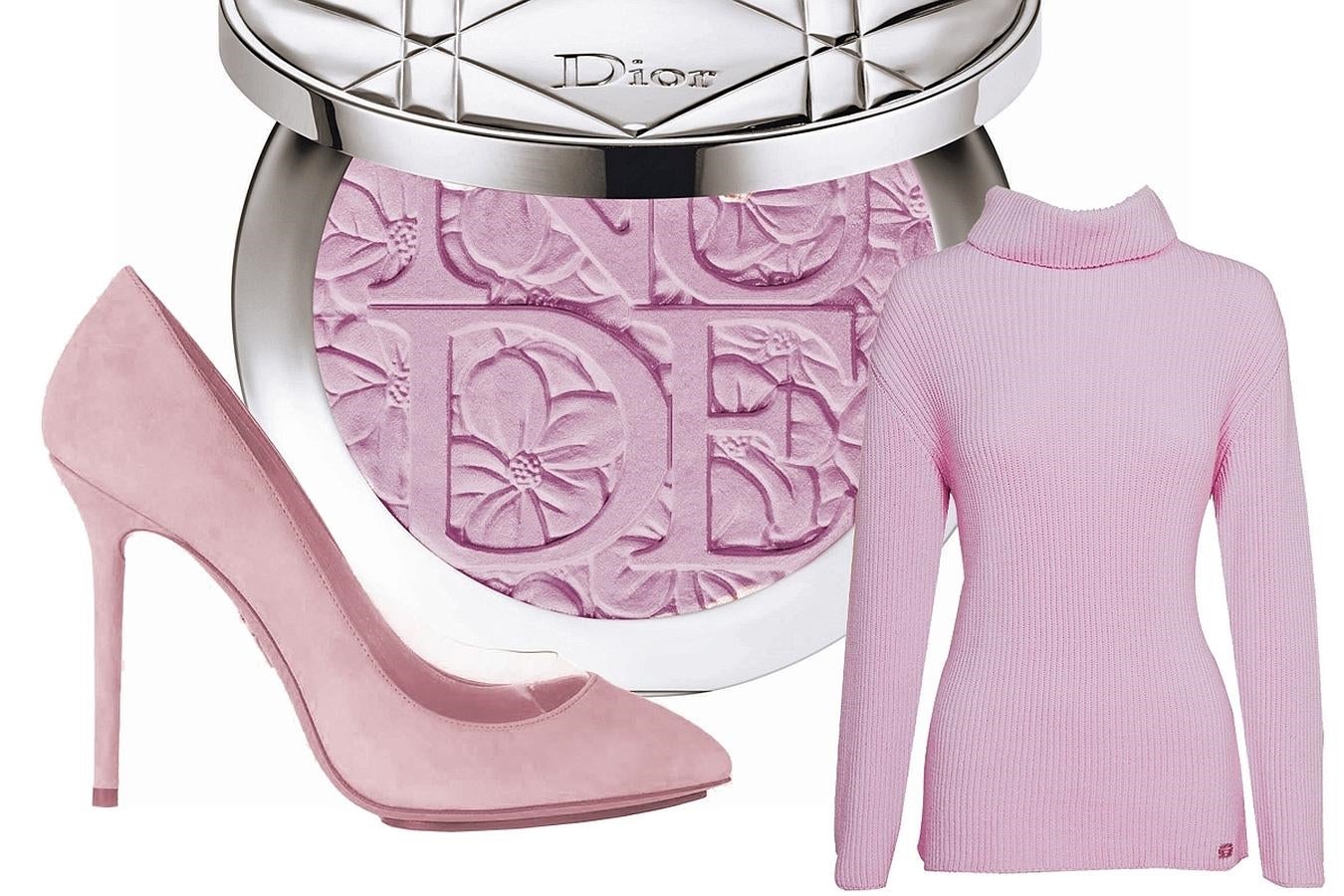 Es el color elegido por Pantone para la próxima primavera. Se llama así por la piedra que luce este tono, el cuarzo y guiará nuestros pasos a la hora de vestir cuando llegue el buen tiempo. Pero si quieres empezar ya, no te resistas. Perfecto para chicas dulces y enamoradas. (Charlotte Olympia, Naulover y Dior)