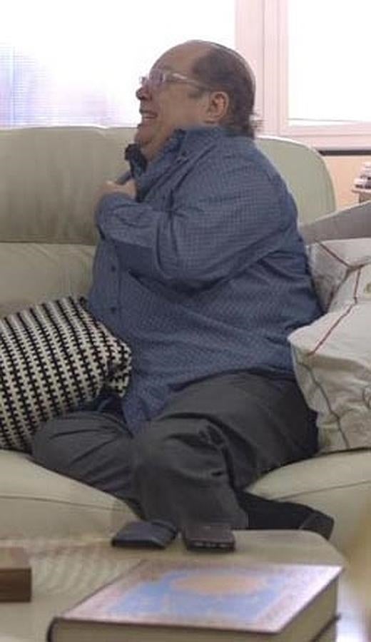 Bertín Osborne visita en Valencia a su compañero de teatro y mucho más que un amigo.