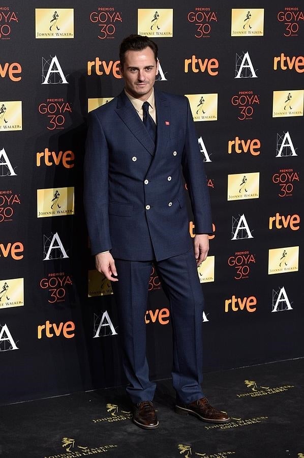 El actor, elegantísimo, opta al Goya como mejor Actor Protagonista por 'La Novia'