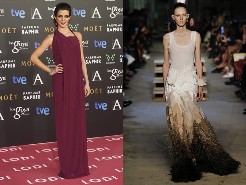 Nos encantaría que alguien se atreviera con un vestido de Givenchy como este para acudir a la gala. ¿Y si fuera Clara Lago?