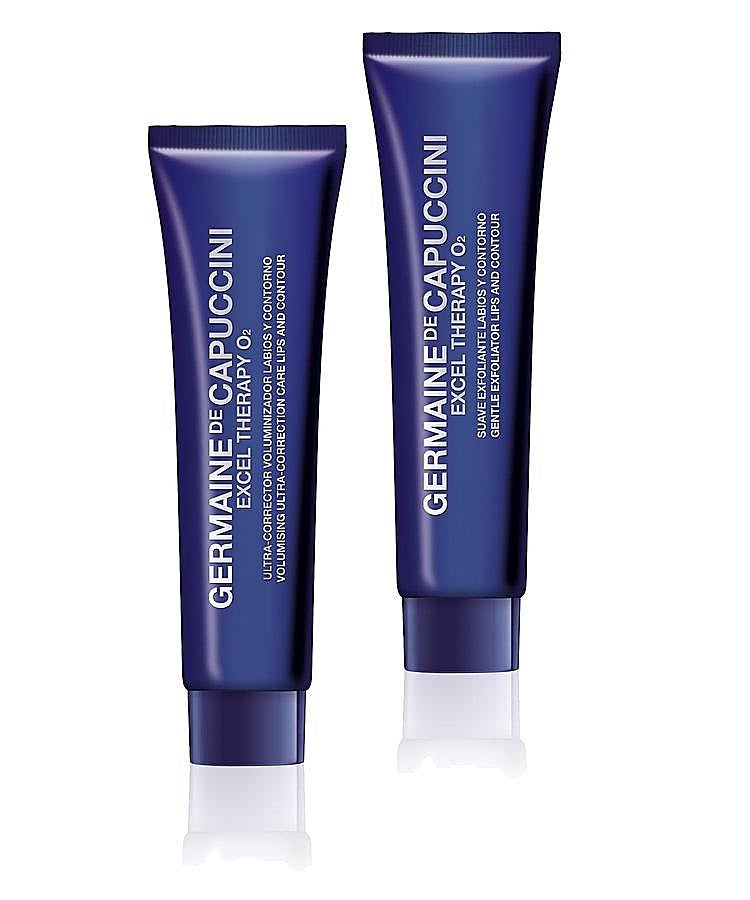 Este tratamiento  intensivo es  capaz  de  alisar  e  hidratar  la  piel  de  los  labios  y  su  contorno, consiguiendo realzar su belleza natural. Defiende a la piel de los signos de envejecimiento, al mismo tiempo que hidrata y aporta un efecto volumen excepcional. Puedes utilizarlo después del Exfoliante de labios y contorno, que eliminas células muertas y favorece un aspecto más voluminoso. (Precio: 29,90€ y 19,05€, el exfoliante).