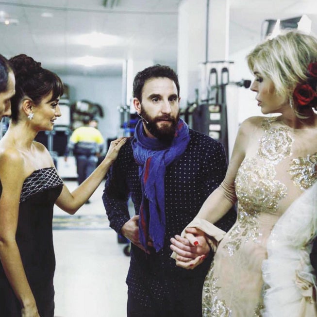 Bibiana posteaba este momento con Penélope Cruz y Dani Rovira