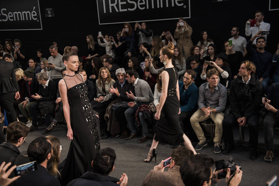 El negro se lleva gran parte del protagonismo de la colección de Brea