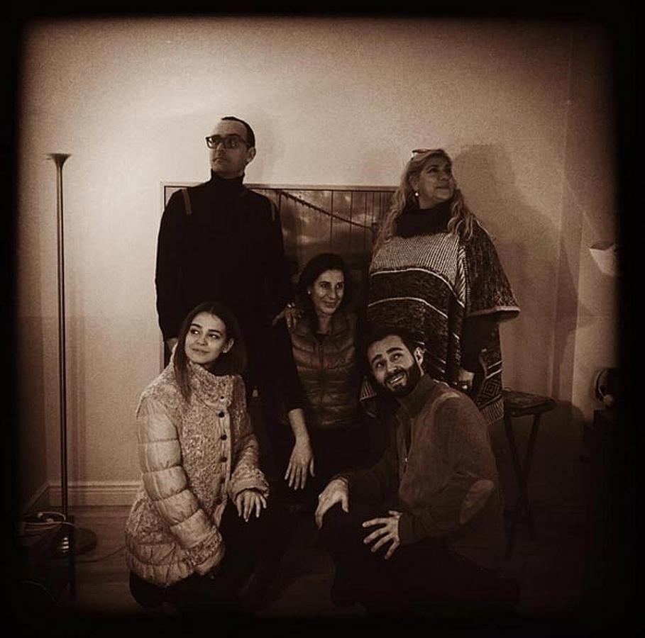 Risto Mejide y Laura Escanes visitan a unos amigos durante su estancia en Nueva Yonrk, donde ella ha desfilado.