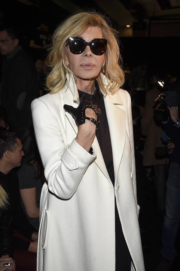 Un año más, Bibiana no quiso perderese la colección de su amigo.