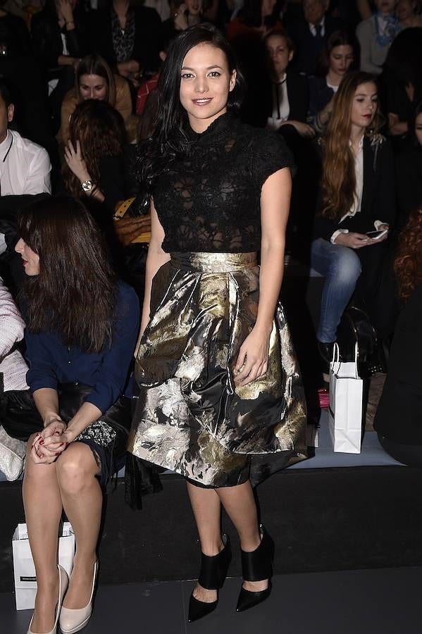 La actriz, una gran seguidora del trabajo del diseñador.