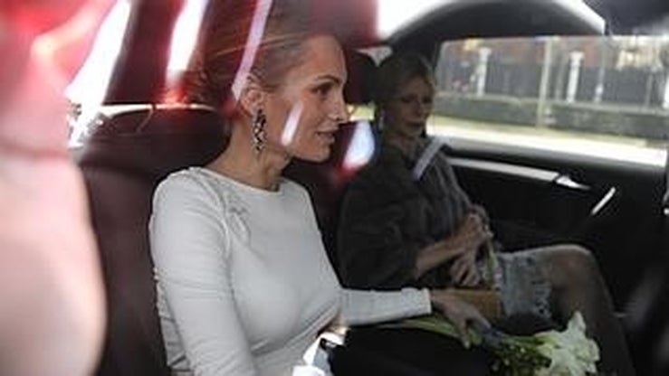 Fotos: Andrea Pascual el día de su boda con Beltrán Gómez Acebo