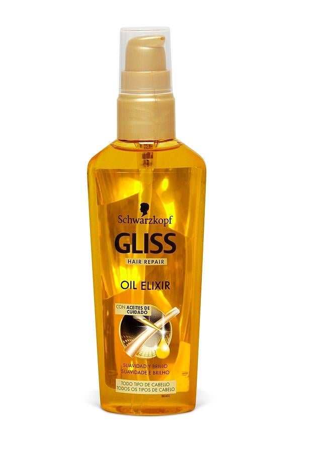 Con aceite de argán, sublima la belleza de tu cabello mientras lo repara intensamente. Su fórmula con aceites nutritivos, suaviza cada fibra del cabello sin engrasar y lo deja suave, flexible y brillante proporcionando un tacto ligero y sedoso. Recomendado para todo tipo de cabellos. (Precio: 7,49€).