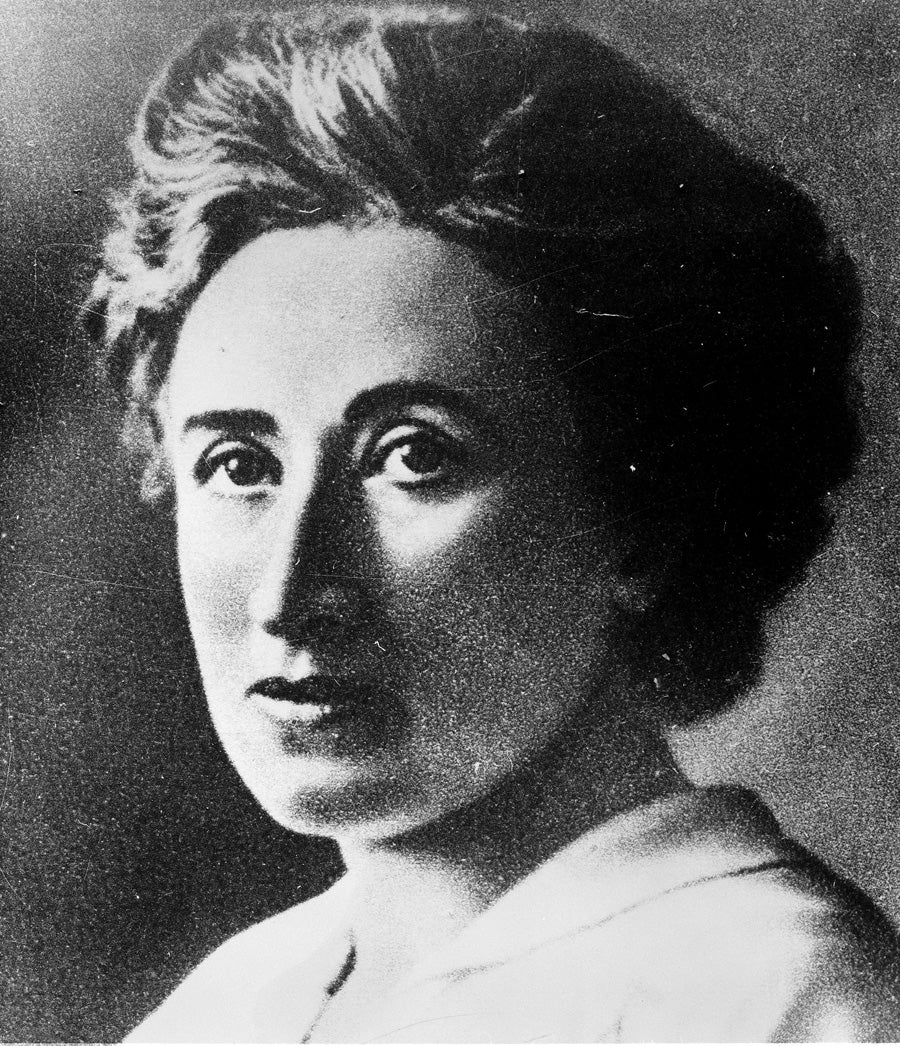 Rosa Luxemburgo fue una teórica marxista de origen judío