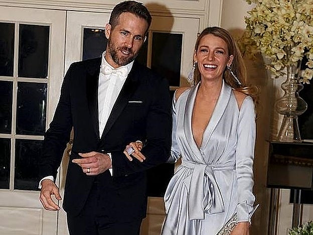 El matrimonio formado por Ryan Reynolds y Blake Lively