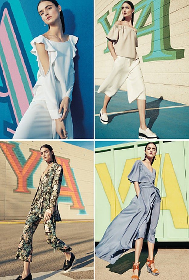 Diferentes imágenes de la campaña de Blanca Padilla para El Corte Inglés.