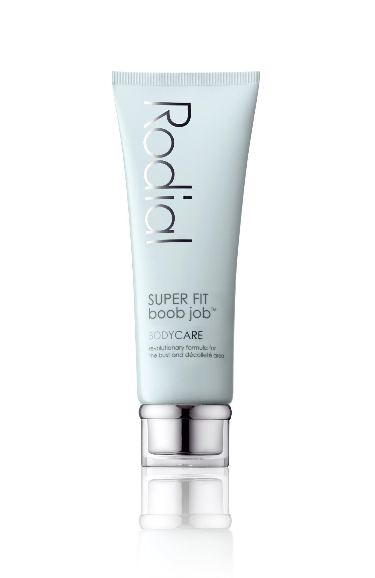 Gel que potencia las células grasas a medida que viajan por el cuerpo, por lo que si se aplica a diario en la zona del pecho se puede conseguir un aumento del busto de media talla de copa. Reafirma y tensa la piel del área del pecho y escote. (Precio: 75€).