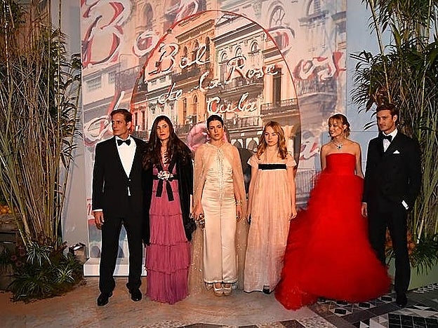 Los hijos de Carolina de Mónaco.