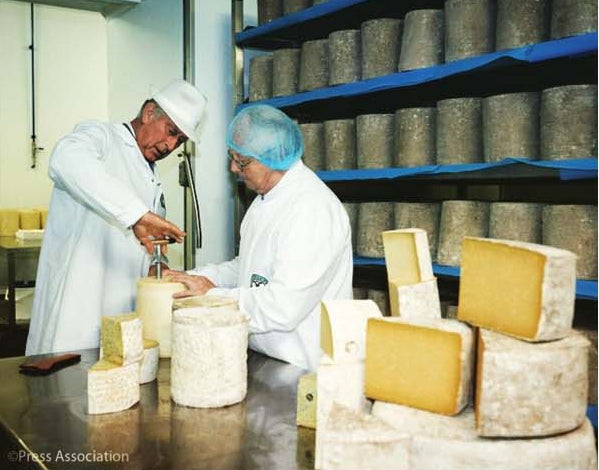 También el arte de la quesería, uno sus manjares preferidos.