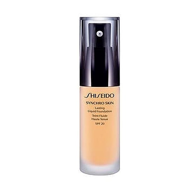 Rostro Base de maquillaje Synchro Skin de Shiseido (49 €).