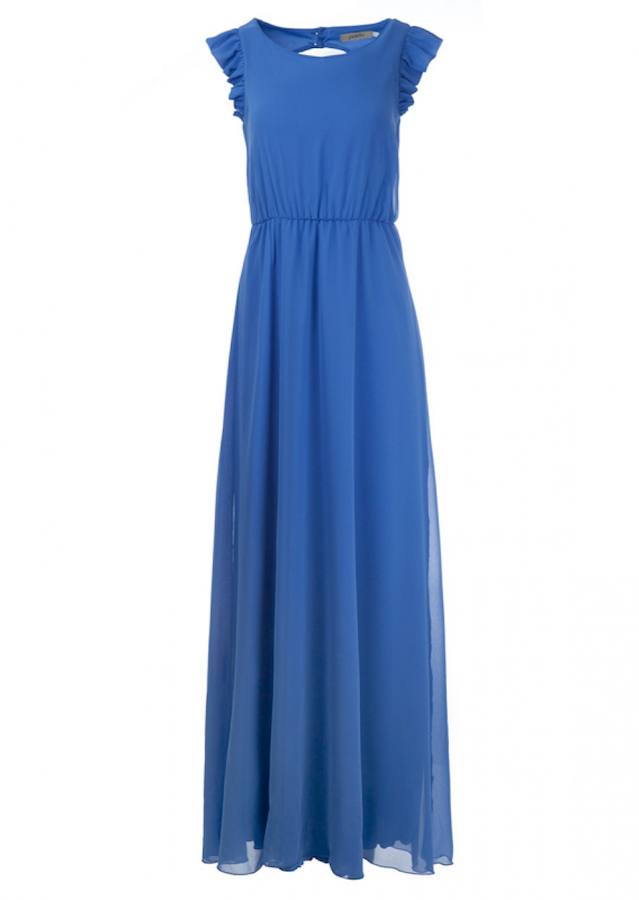 Si buscas un modelo liso con detalles de volantes en las mangas, seguro que te encaja esta versión fluida de Poete (Precio: 149.90 euros).