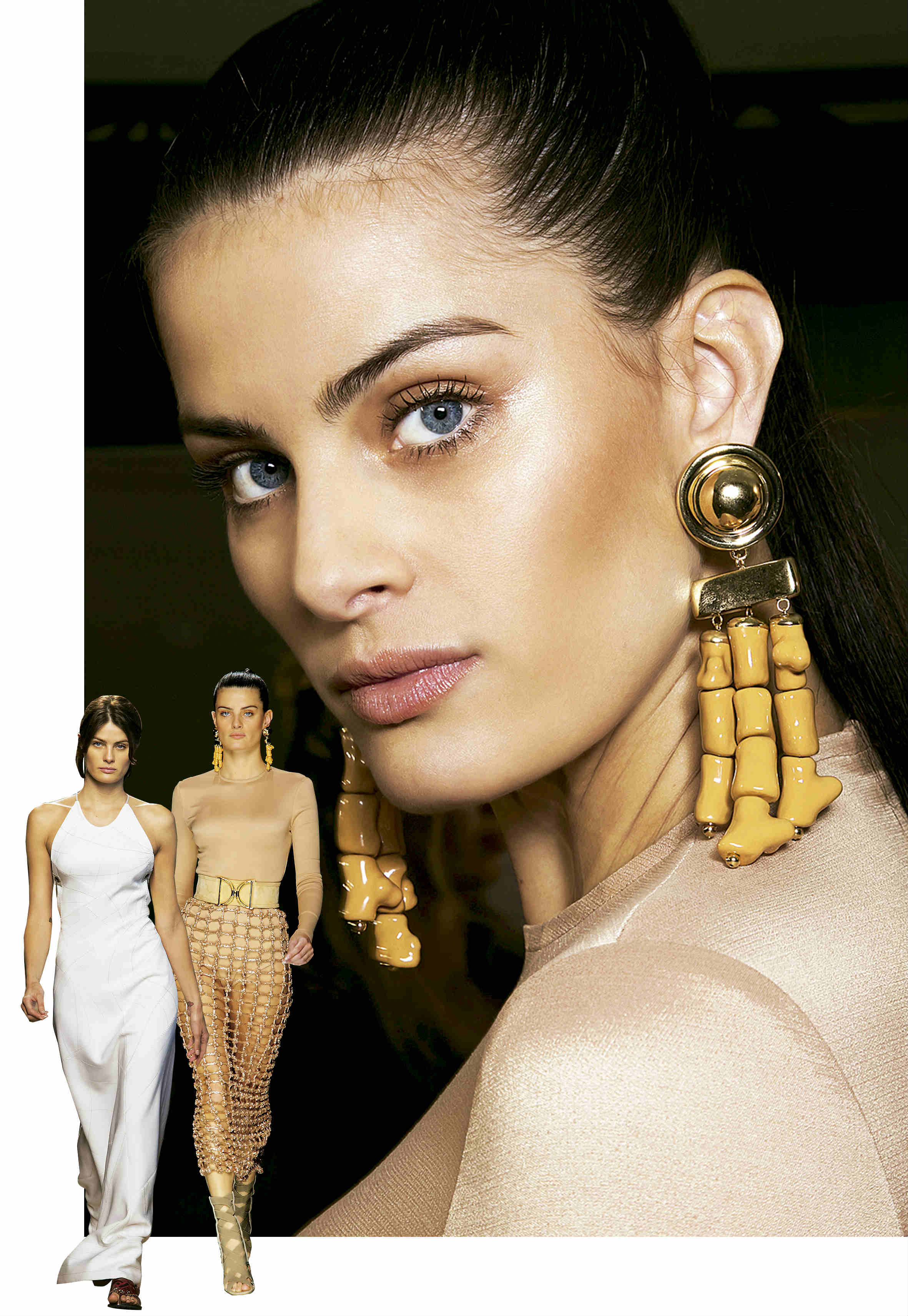 A los 13 años ya competía en la final del concurso de Elite Model Look y a los 16 firmó su primer contrato con Victorias Secret, que no fue ajeno al escándalo, porque se criticó que era demasiado joven para anunciar ropa íntima. Desde entonces, la brasileña Isabeli Fontana ha sido una de las tops más cotizadas. Ahora, tras un par de años de descanso, ha vuelto a las pasarelas y protagoniza las campañas de LOréal, Bulgari, Moschino, Viktor & Rolf, Calvin Klein underwear... Madre de dos hijos de anteriores relaciones, en la actualidad comparte su vida con el vocalista del grupo de rock NX Zero, Diego Ferrero.