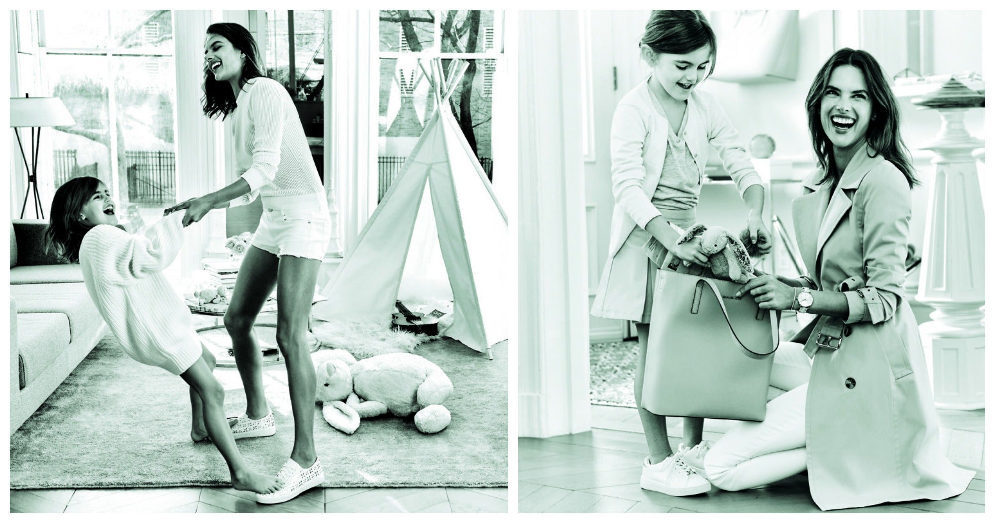 Si tu madre es Alessandra Ambrosio, tienes aseguradas las lecciones de estilo. Y así lo demuestra la campaña del día de la madre de Michael Kors, en el que la modelo posa con su hija Anja, de siete años, que ya apunta maneras.