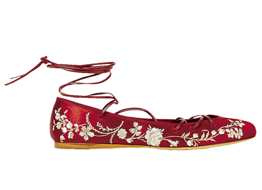 Bailarina bordada de Etro (C.P.V.).