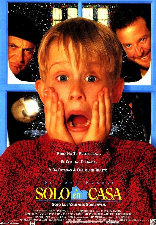 Cuando la familia de Kevin se marchó de vacaciones de Navidad, se olvidó un pequeño detalle en casa... A Kevin.