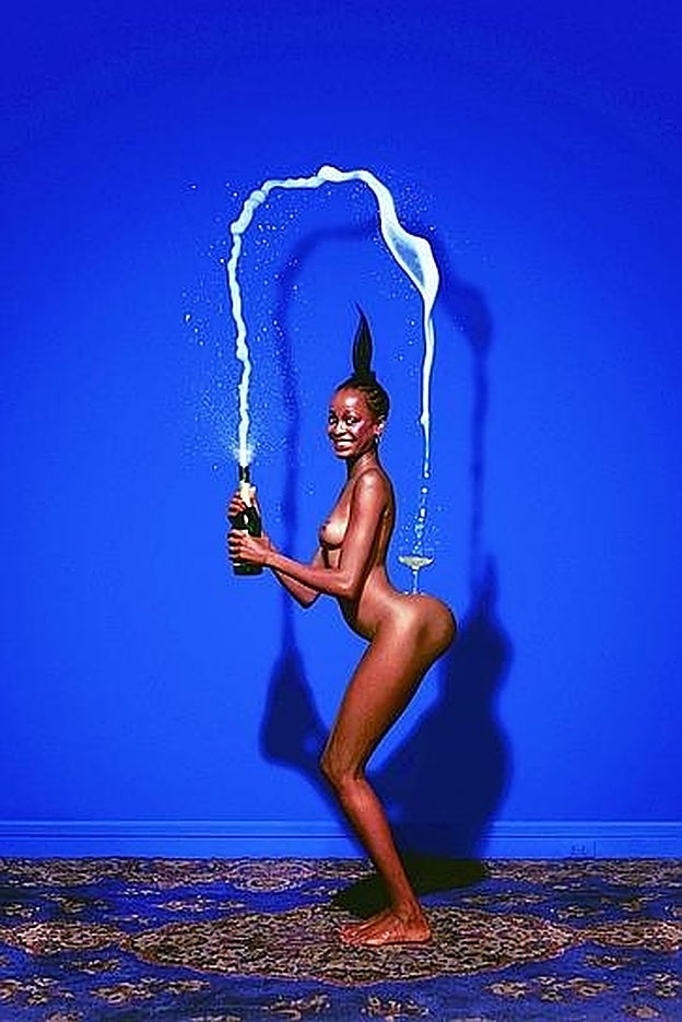 Jessica Chastain como Juana de Arco (2015) 'So far so Goude', retrospectiva en el Pabellón de Arte Contemporáneo de Milán (con patrocinio de Tod's)