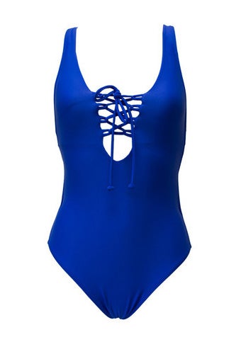 Con escote de tiras en zig zag, una de las propuestas de la firma Cocada (Precio: 99.95 euros).