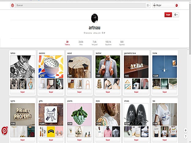 Algunas de las colecciones de 'pines' de Artnau.