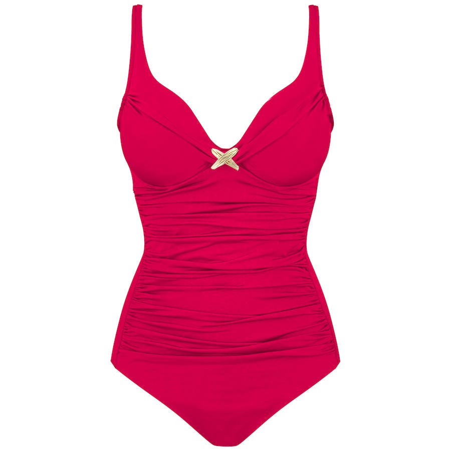 Con aros y de escote en uve, el modelo Gazelle de Chantelle está disponible en tres colores diferentes (CPV).