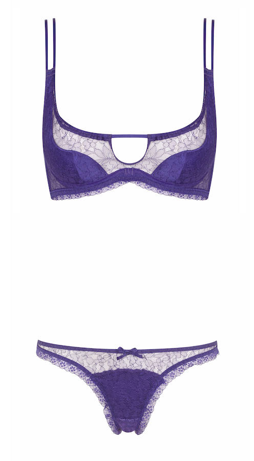 En color modelo, una de las sensuales propuestas de la firma para esta temporada.