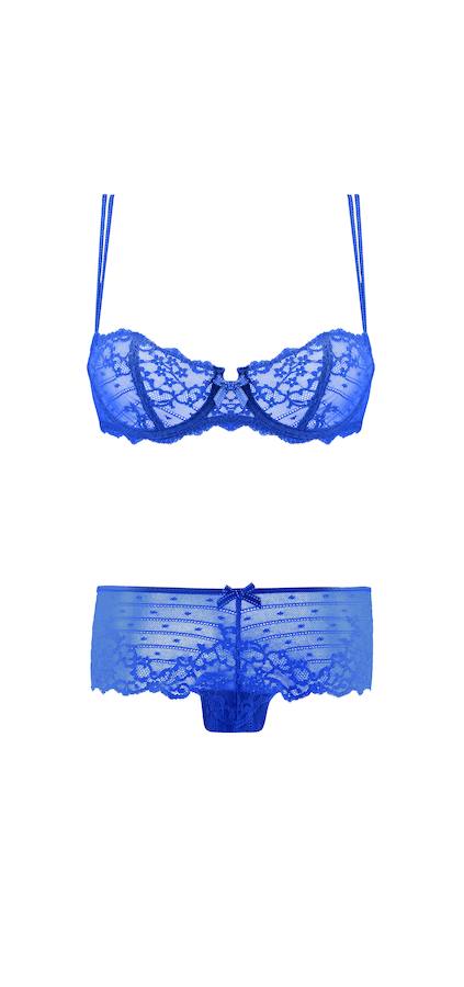 En color azul, una de las propuestas de verano de Chantelle