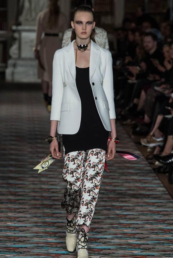 El Palacio Blenheim sirvió de escenario de presentación de las nuevas creaciones de la casa