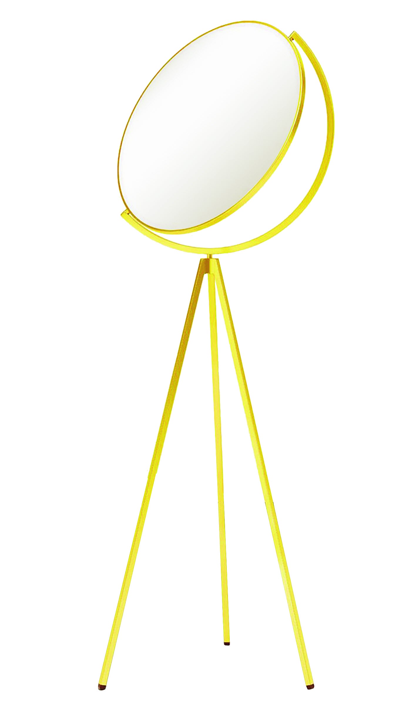 El británico Jasper Morrison propone una lámpara de pie que recuerda al reflejo de la Luna. www.jasper-morrison.com