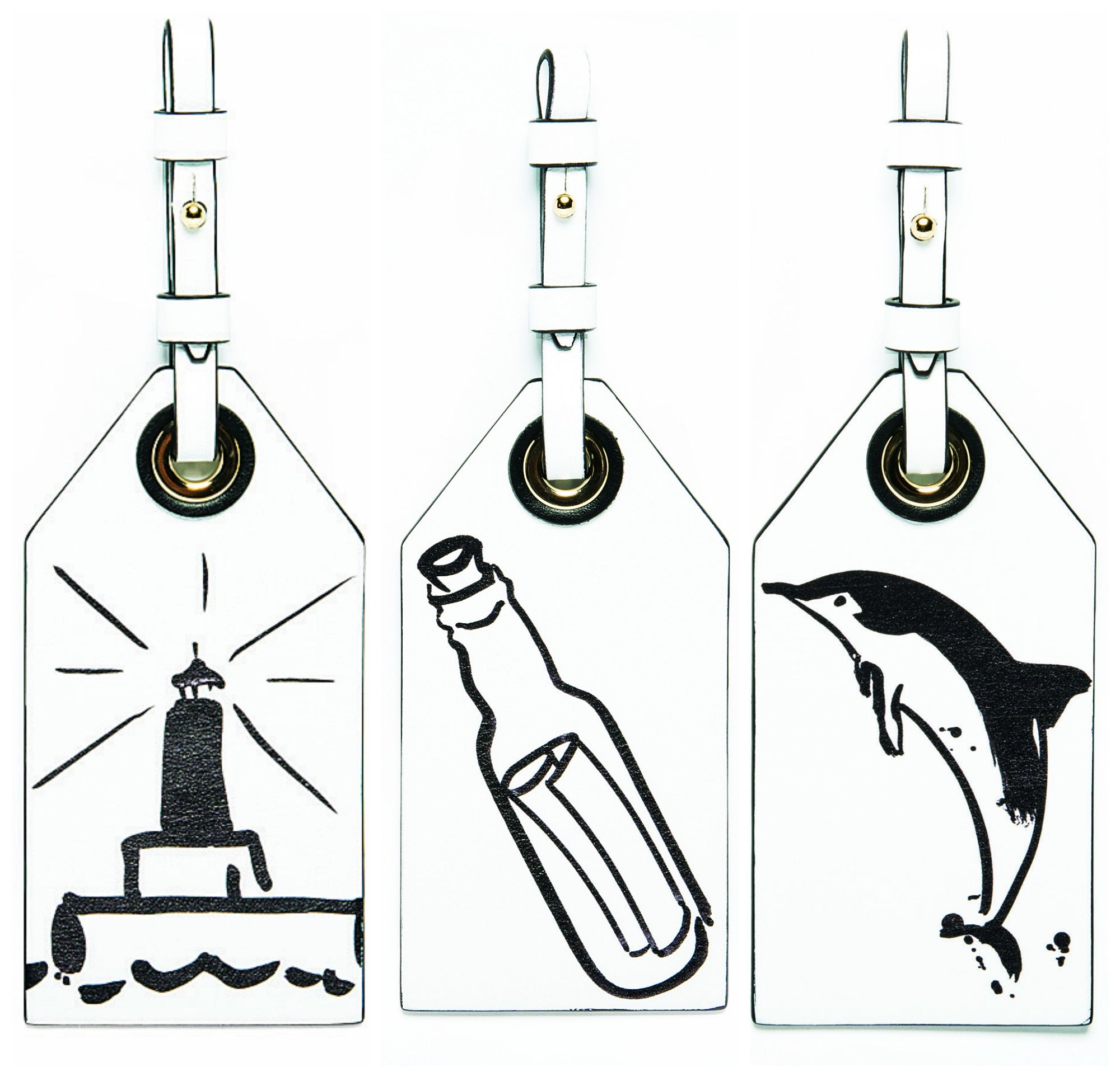 Estás a punto de preparar la maleta de las vacaciones y Max Mara pone un toque de refrescante glamour en tu equipaje con esta minicolección de tres etiquetas diseñadas por el dibujante Brian Grimwood. Están inspiradas en la colección de la firma, que se basa en Simbad el marino, Jonás y la ballena...