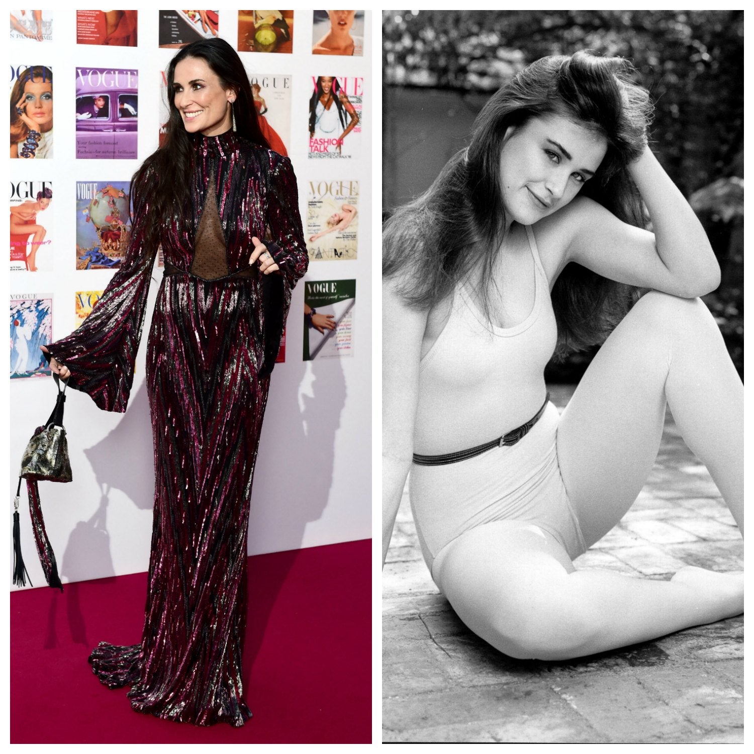 Hubo una época en la que Demi Moore no llevó demasiado bien el paso de los años, y quiso mantener una artificial eterna juventud. Ahora, sin embargo, lleva los años con estilo.