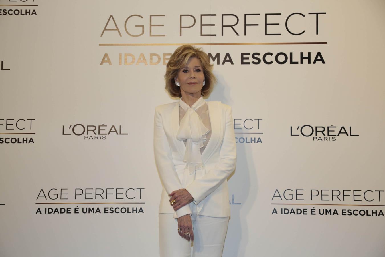 A sus 78 años la actriz Jane Fonda es la embajadora más veterana del gigante de la belleza L'Oréal Paris.
