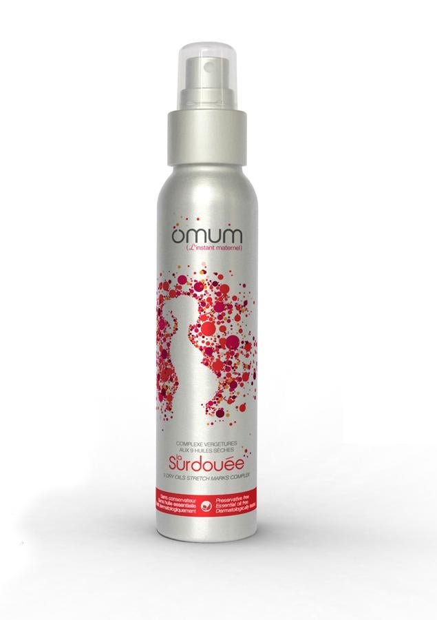 Poderoso tratamiento, 100% natural y orgánico, pensado para prevenir la aparición de estrías durante el embarazo y la lactancia. Es apto para veganos y no contiene conservantes, ni aceites esenciales y está testado dermatológicamente. Su fórmula asocia una gran variedad de aceites que nutren, hidratan y regeneran la piel. (38,90€, en http://sensible-vip.com/)