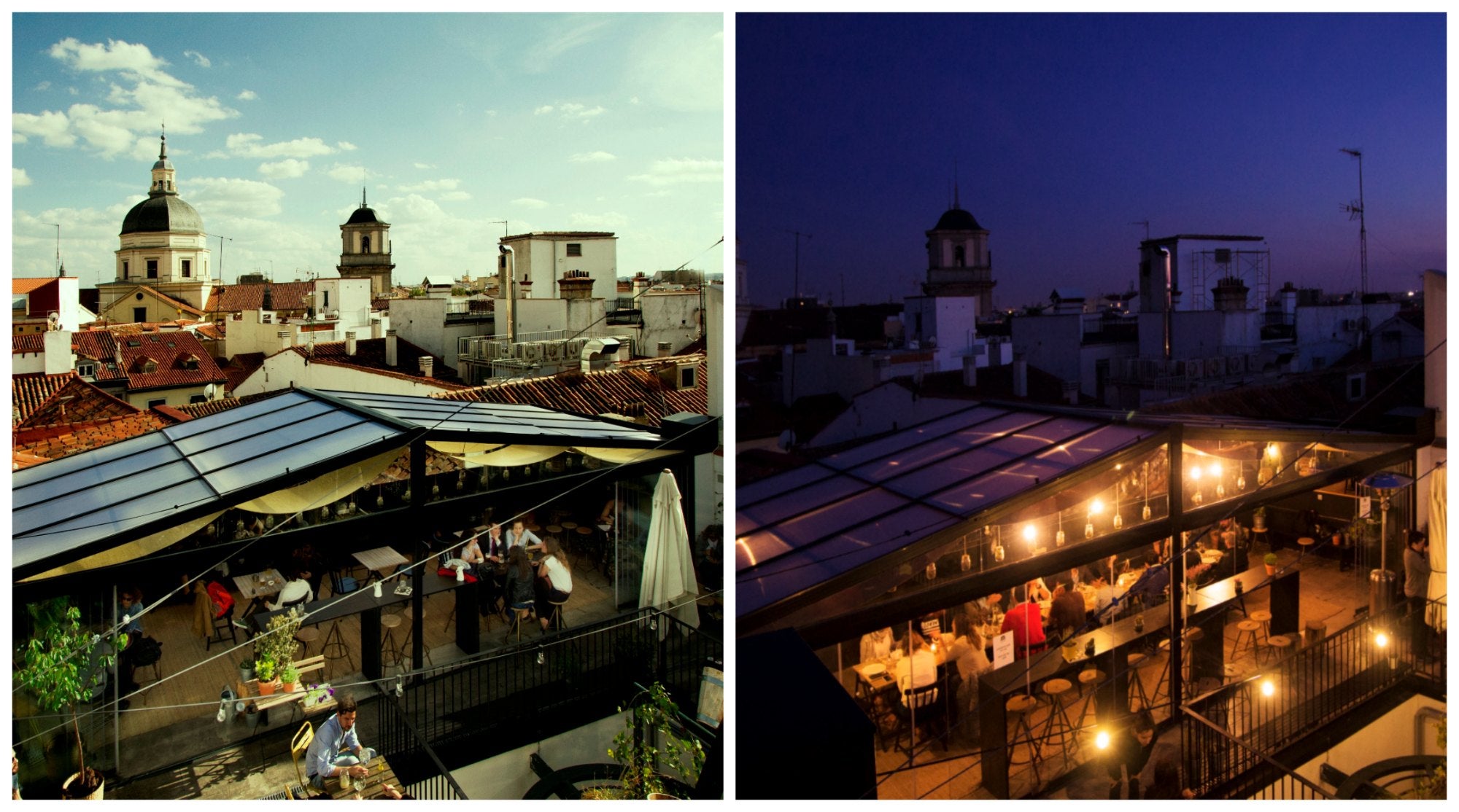 Th Hat Madrid (Calle Imperial, 9) no es solo uno de los 10 mejores 'hostels' de Europa (según The Guardian), también tiene una de las terrazas más apetecibles de la capital gracias a su privilegiada situación, sus vistas mágicas y sus originales cócteles.