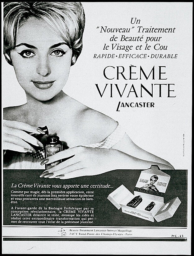 Uno de los primeros carteles publicitarios de la marca.