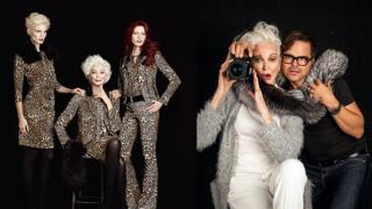 Fotos: La top model de 84 años y otras pistas con estilo