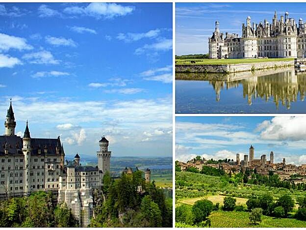 La ruta de los castillos de Europa.